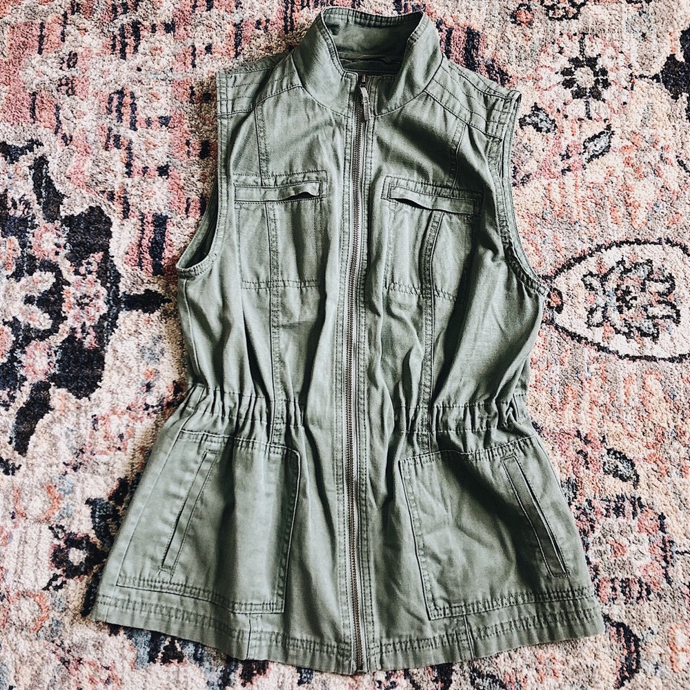 Green Utility Vest